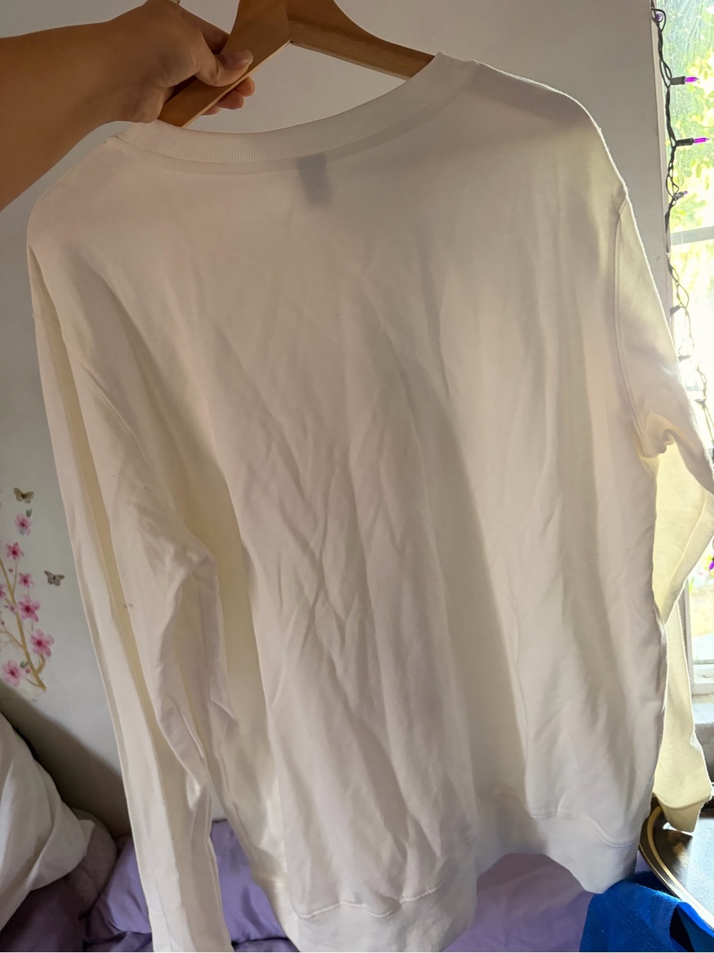 ROMWE White Graphic Short Sleeve Tee with Colorful Cartoon Print - Picture 2 of 4